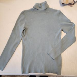 Coldwater Creek Ribbed Turtleneck Sweater - Small